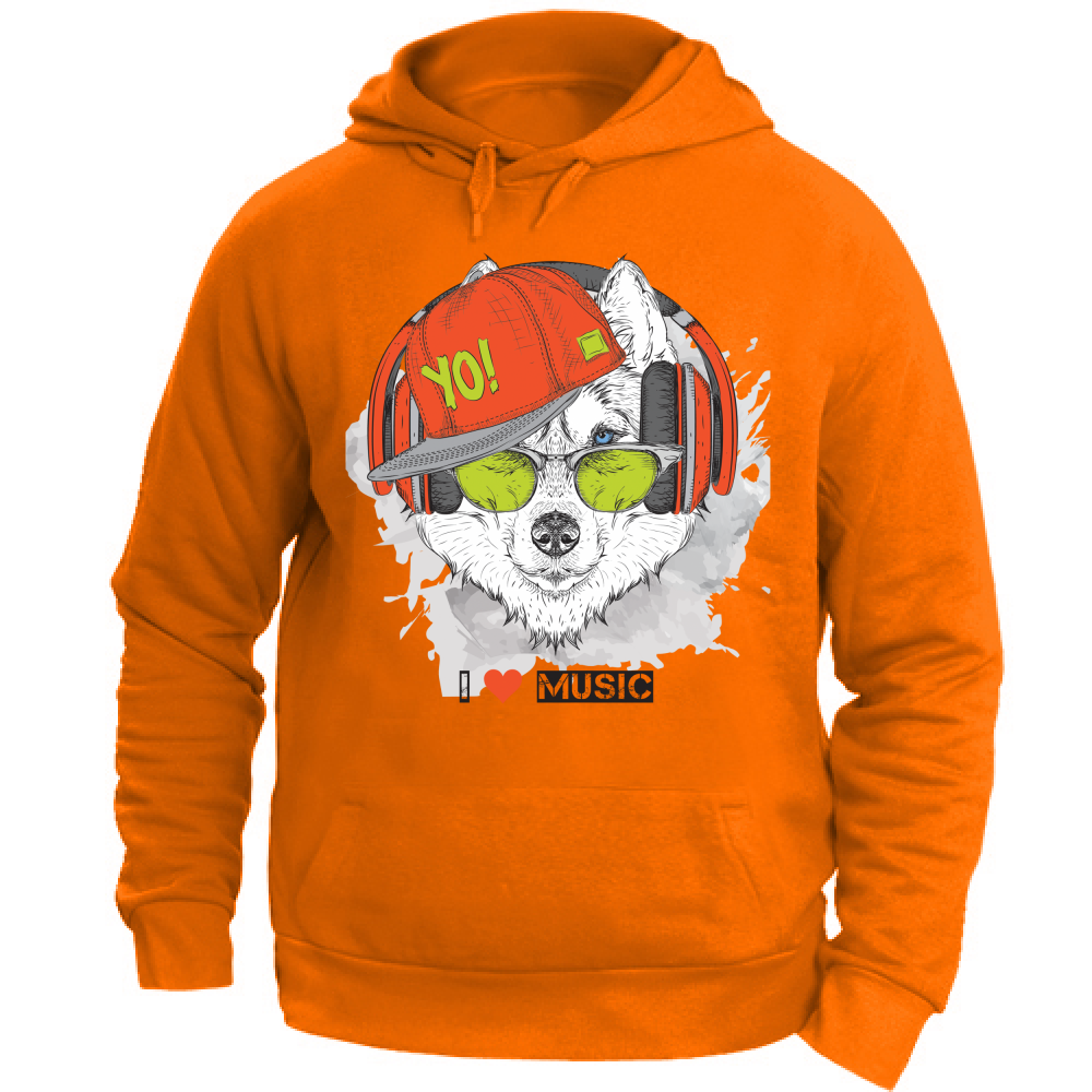 Felpa Unisex con Cappuccio