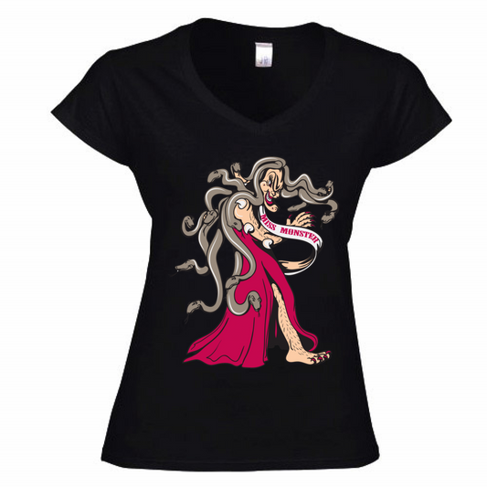 T-shirt donna a scollo V