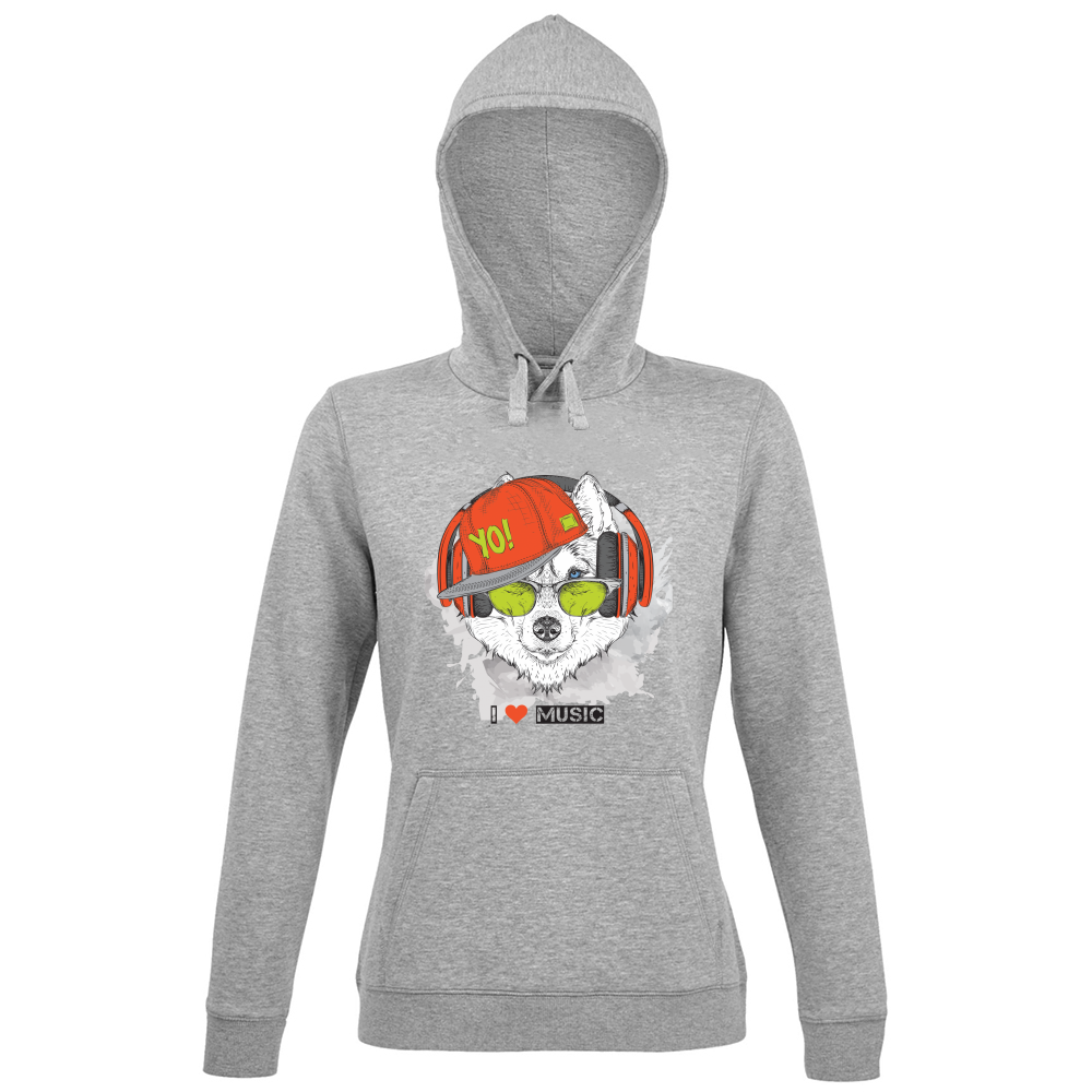 Felpa Donna con Cappuccio