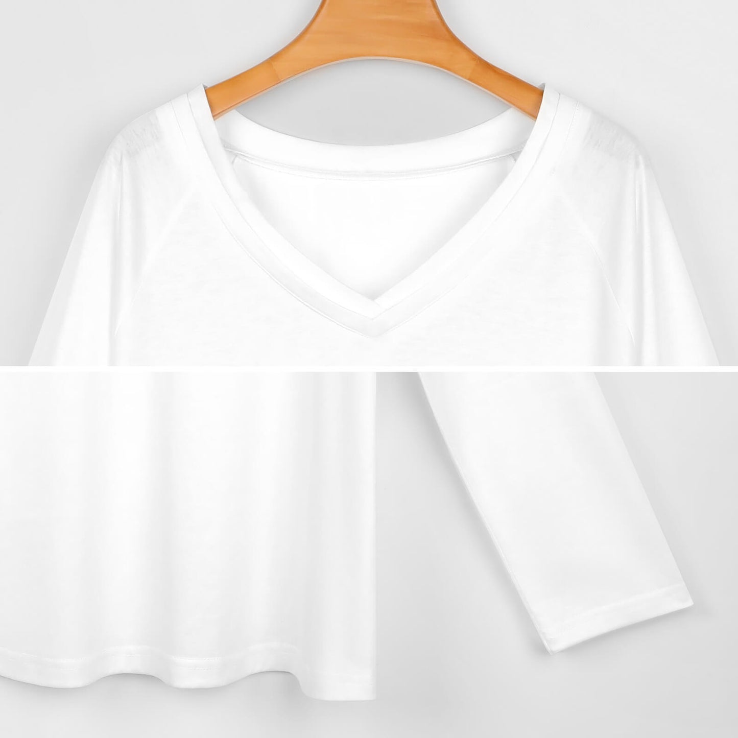 T-shirt ample à manches longues