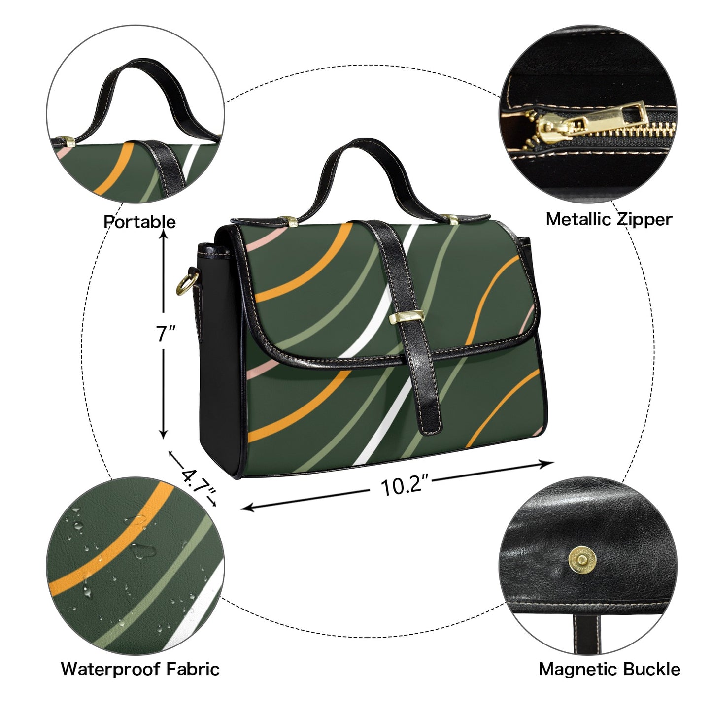 borsa in pelle PU