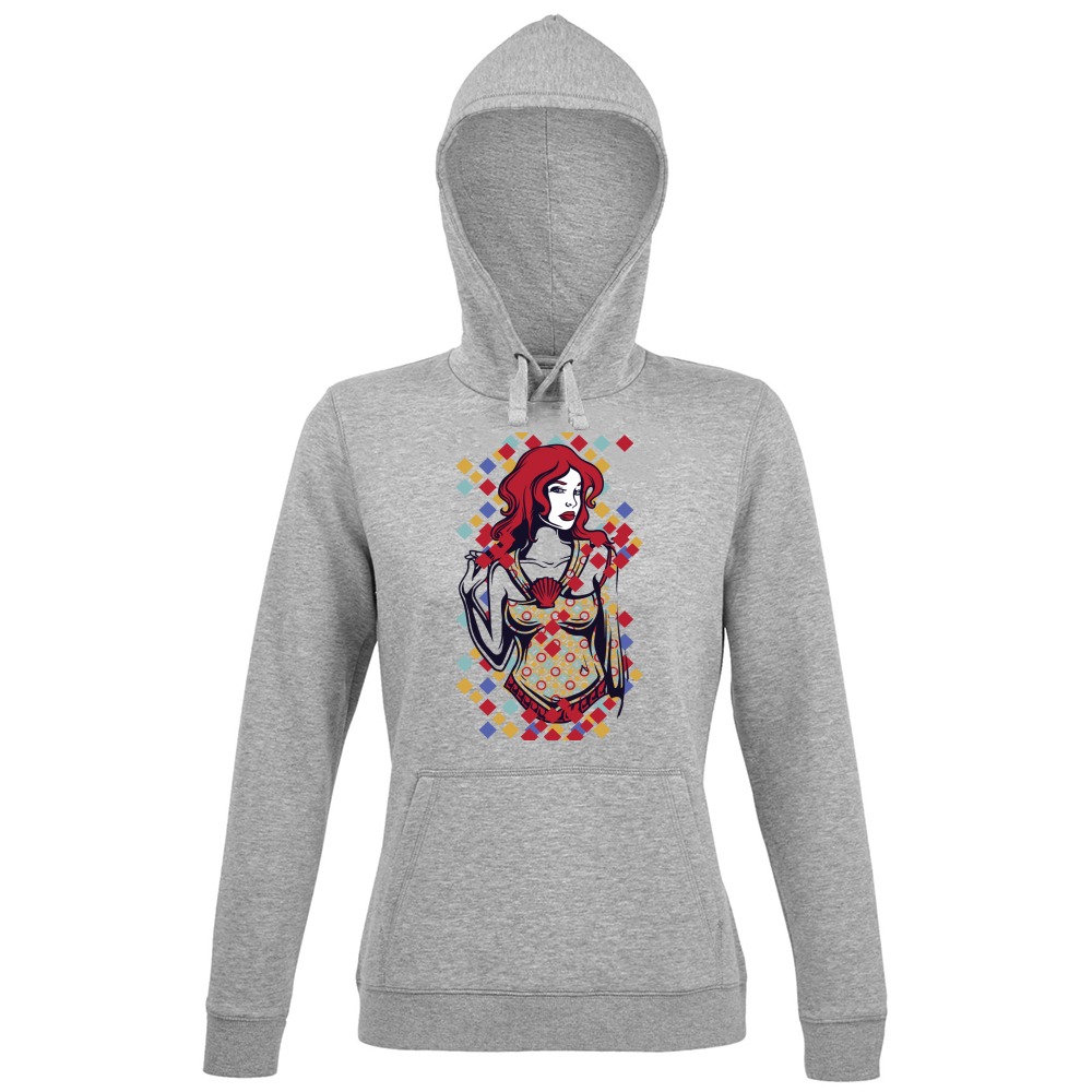 Felpa Donna con Cappuccio
