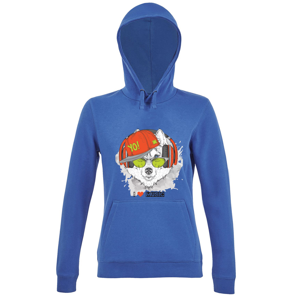 Felpa Donna con Cappuccio