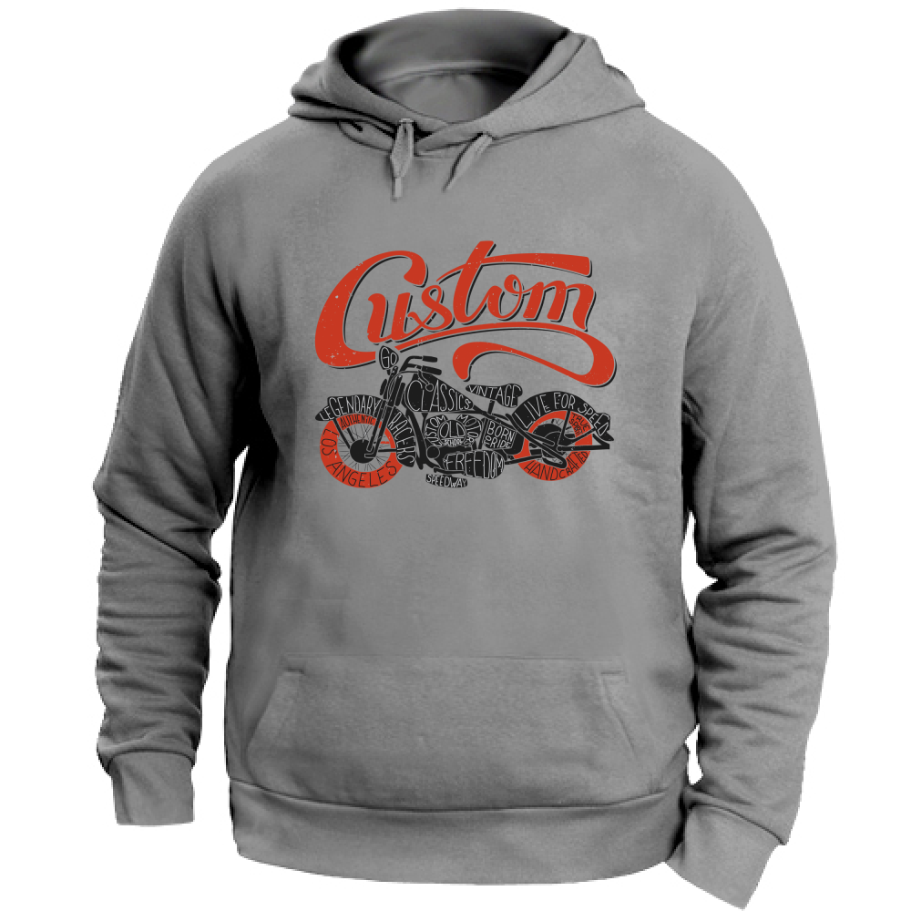 Felpa Unisex con Cappuccio