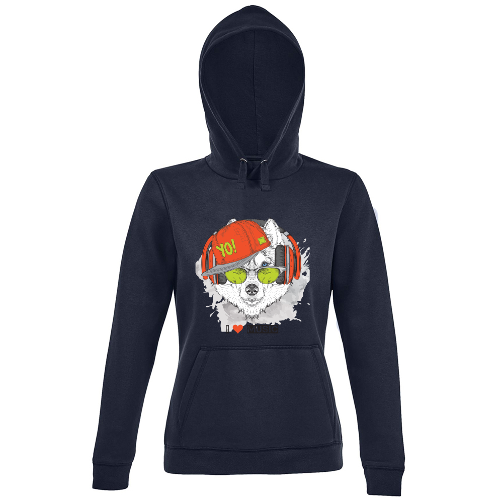 Felpa Donna con Cappuccio