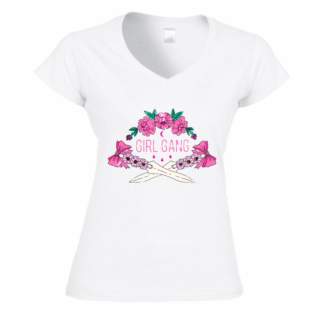 t-shirt donna V