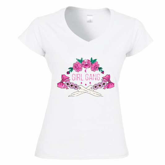 t-shirt donna V