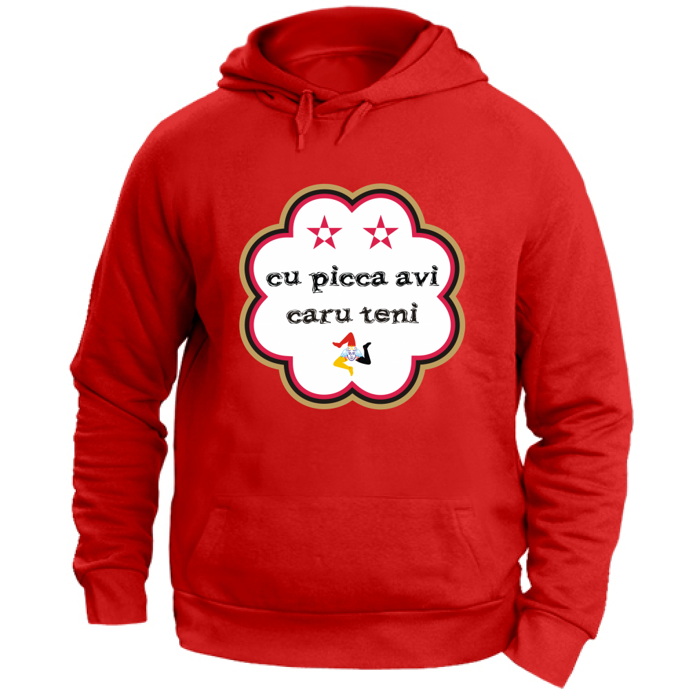 Felpa Unisex con Cappuccio