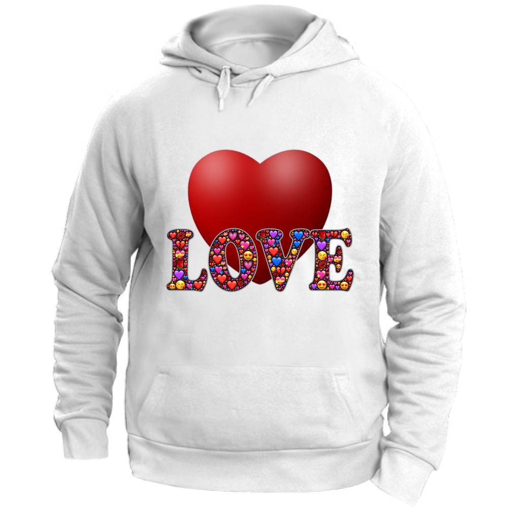 Felpa Unisex con Cappuccio