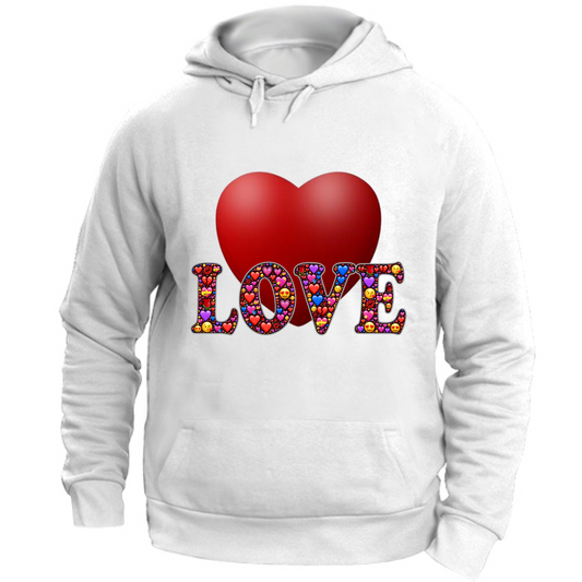 Felpa Unisex con Cappuccio