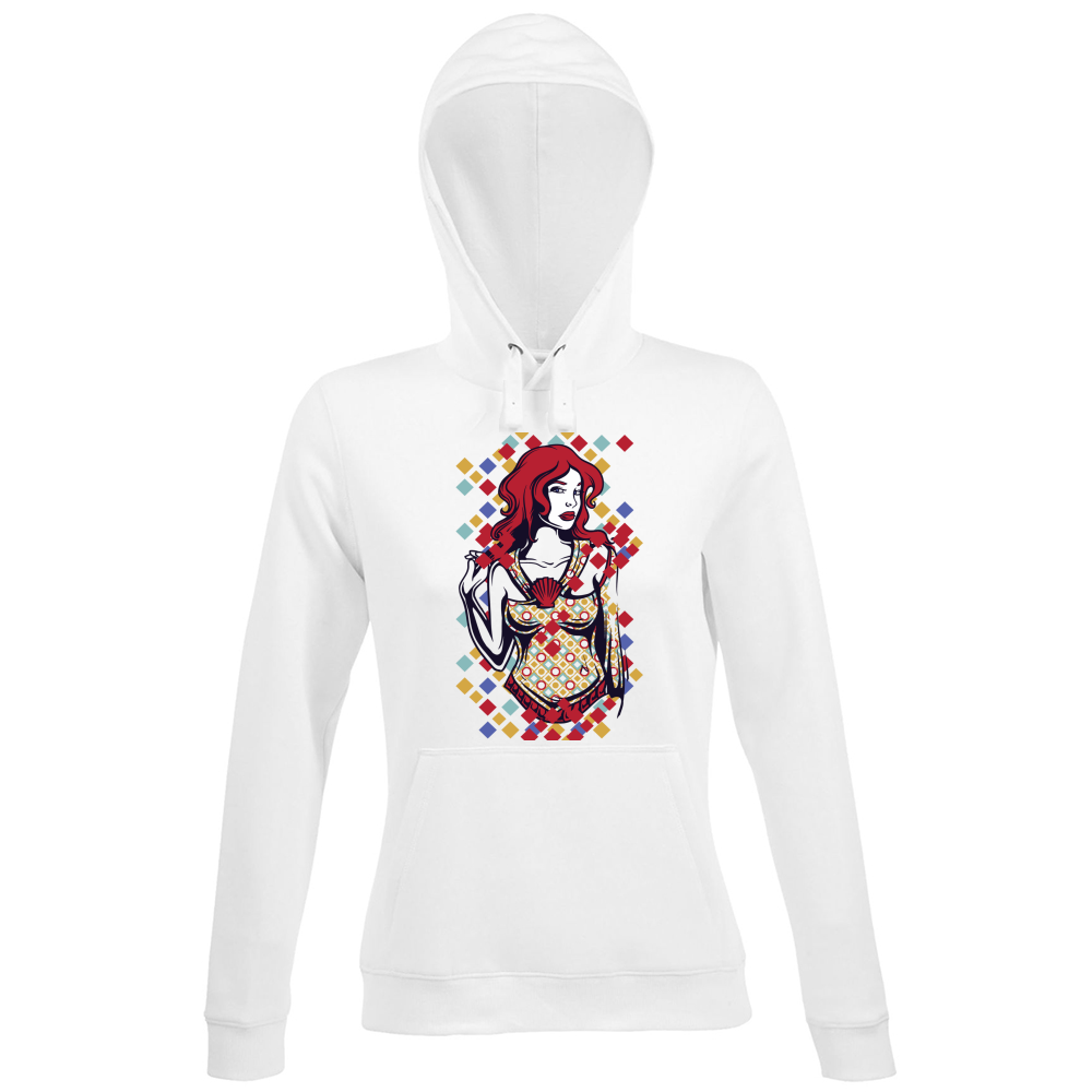 Felpa Donna con Cappuccio