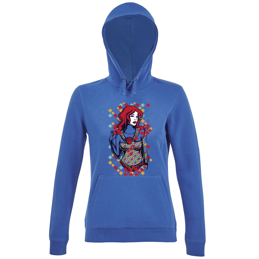 Felpa Donna con Cappuccio