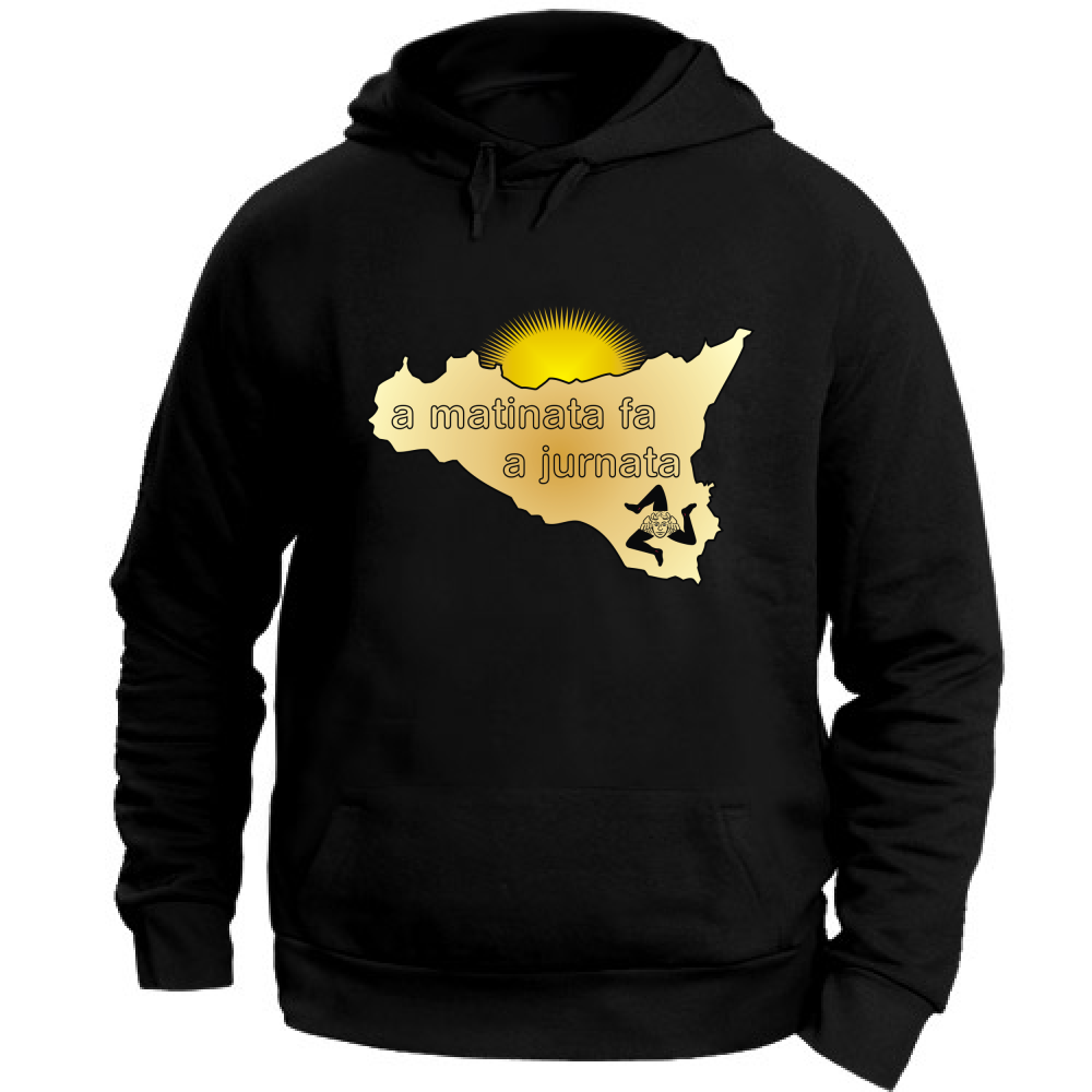 Felpa Unisex con Cappuccio