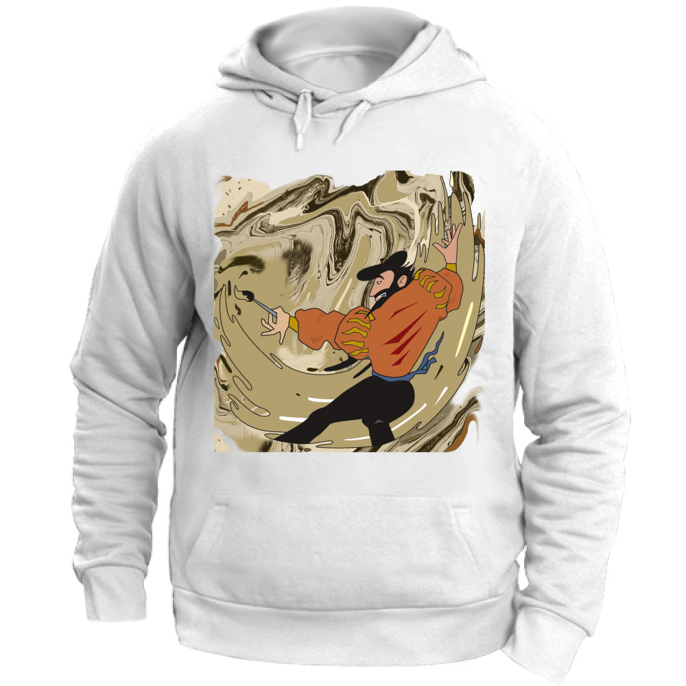 felpa unisex con cappuccio