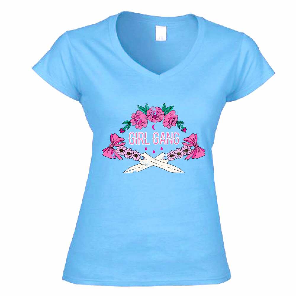 t-shirt donna V
