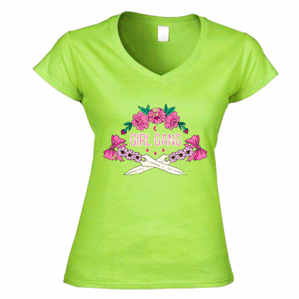 t-shirt donna V