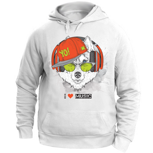 Felpa Unisex con Cappuccio