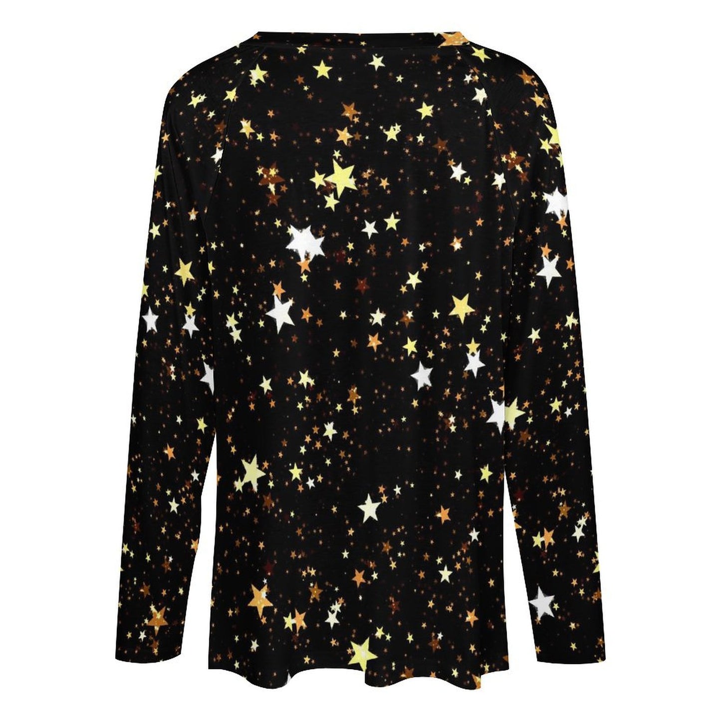 Maglietta ampia a maniche lunghe