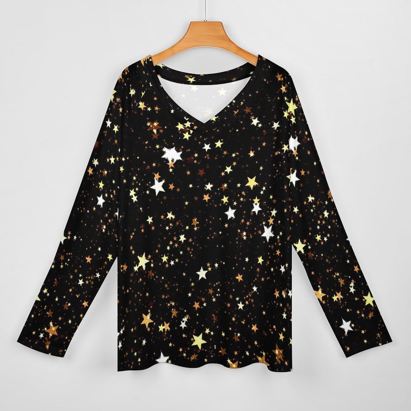 Maglietta ampia a maniche lunghe