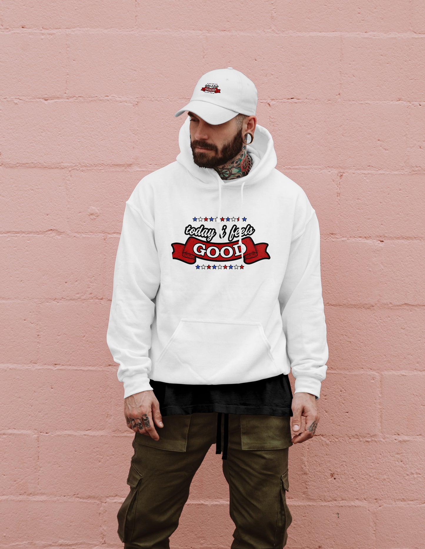 Felpa Unisex con Cappuccio