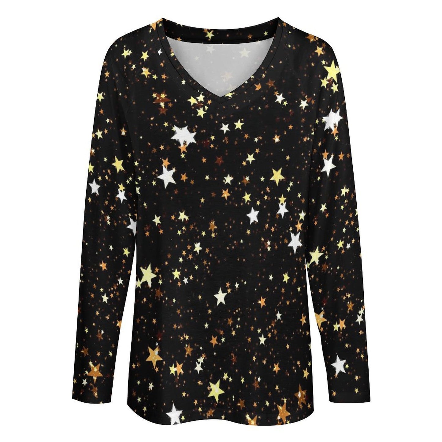 Maglietta ampia a maniche lunghe